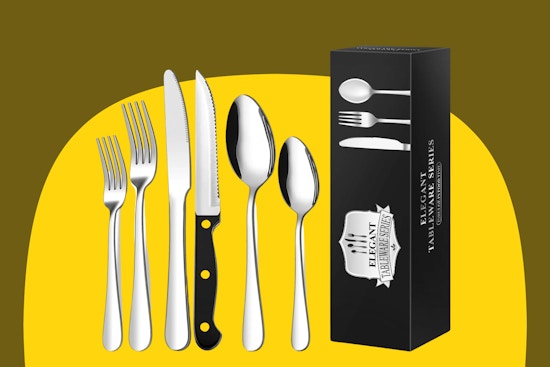 Bestselling 24-Piece Stainless Steel Flatware Set, Just $15 at Walmart