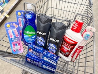 colgate crest axe schick palmolive items in walgreens cart