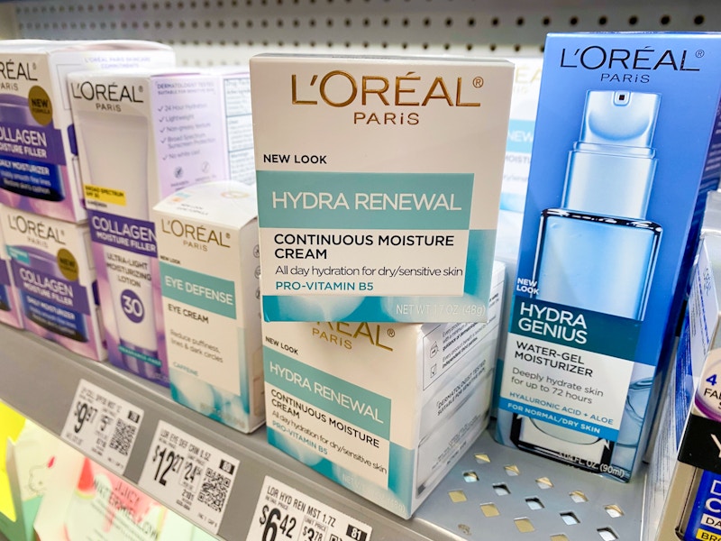 l'oreal hydra renewal on walmart shelf