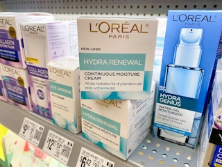 l'oreal hydra renewal on walmart shelf