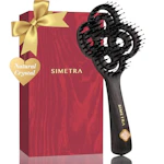 Gold-Plated Detangling Hair Brush