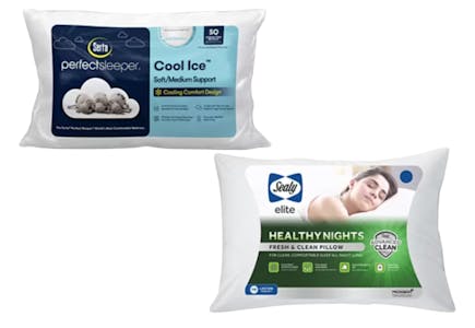 Serta or Sealy Bed Pillow