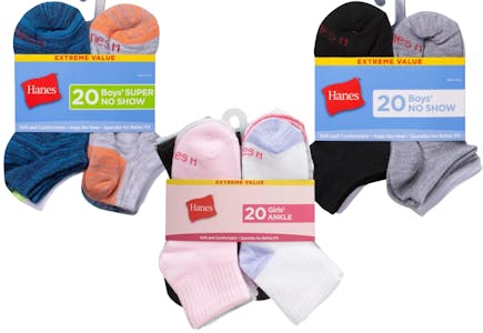 Hanes Kids' Socks