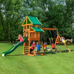 Tucson Cedar Wooden Swing Set