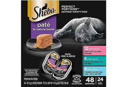 Sheba Perfect Portions Cat Food 24-Pack