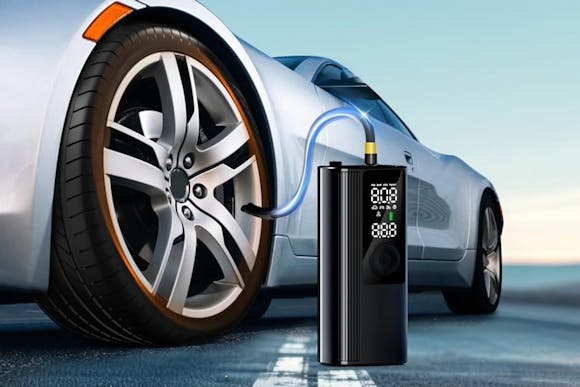 Portable Tire Inflator, Now Only $14.99 With Amazon Promo Code (Reg. $50)