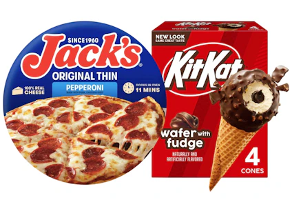 1 Jack's + 1 Kit-Kat Items