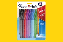 colorful pens in a pack