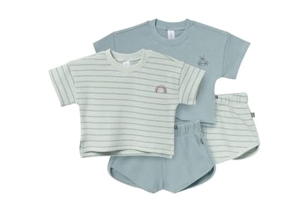Gerber Baby Girls' 4-Piece Set