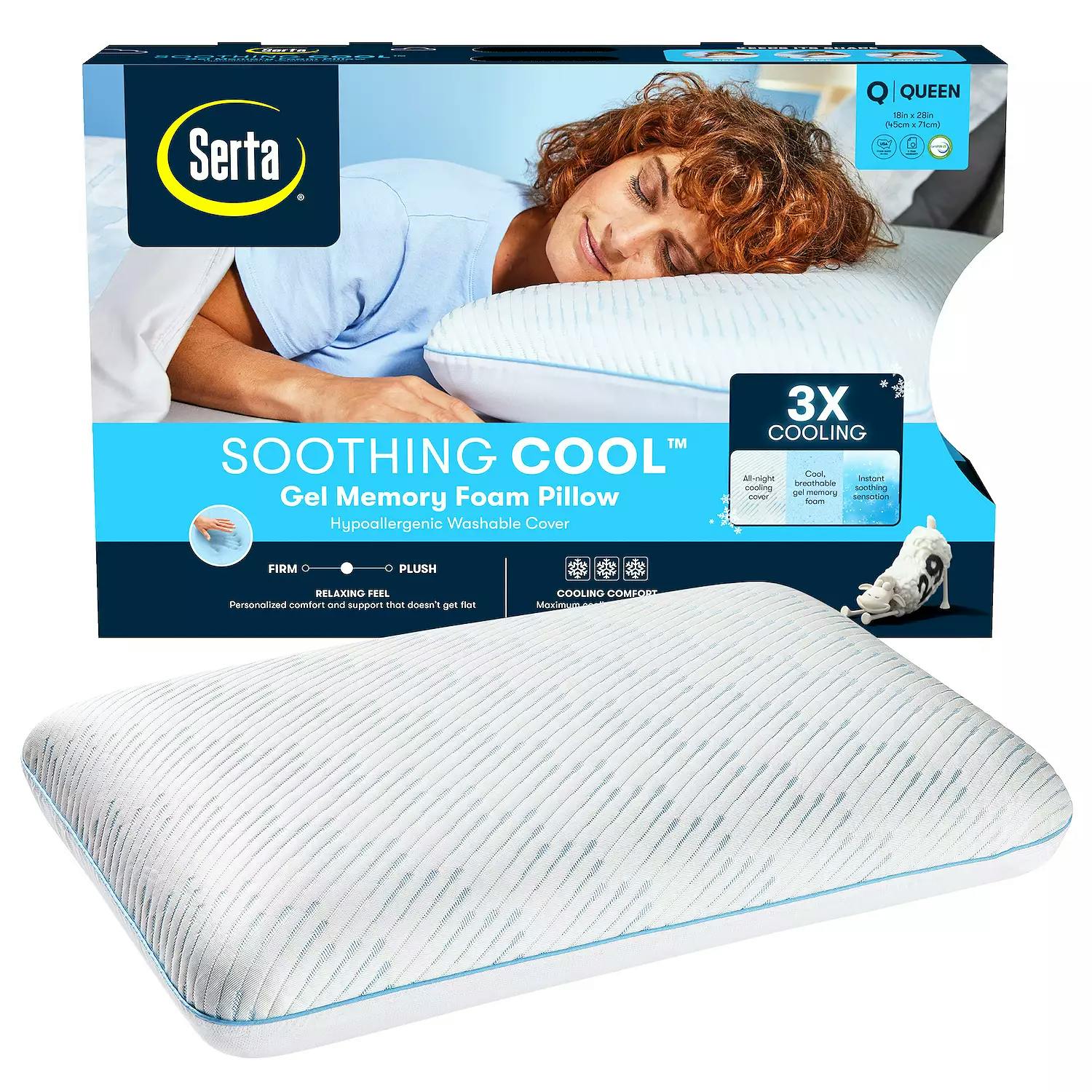 Serta Cool Gel Memory Foam Pillow