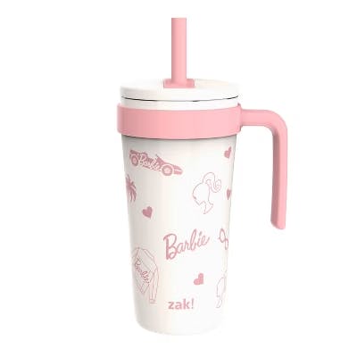 Zak Designs Barbie Straw Tumbler