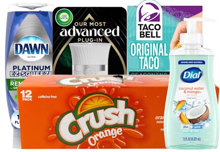 5 Grocery + 6 Household Items