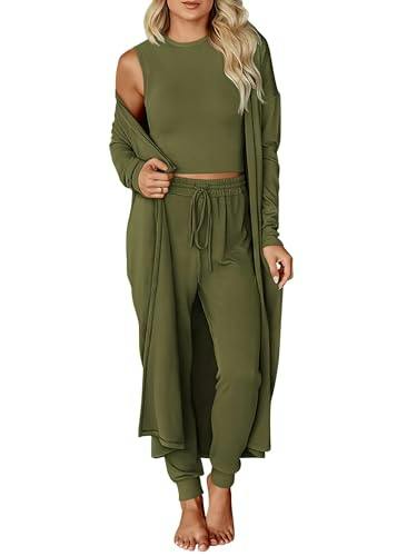 KIRUNDO Women's 3-Piece Lounge Set