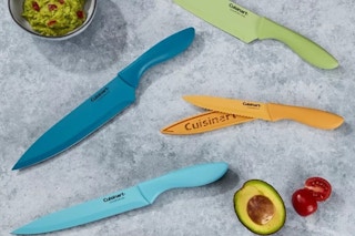 A set of Cuisinart knives