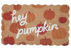 Celebrate Together Pumpkin Doormat