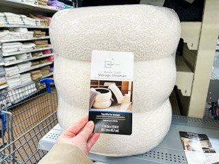 boucle cloud ottoman walmart
