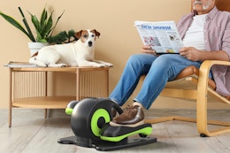 Under-Desk Elliptical, Just $44.99 on Amazon (Reg. $99.99) card image