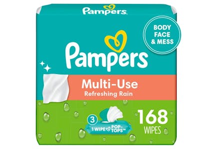 2 Pampers Baby Wipes Packs