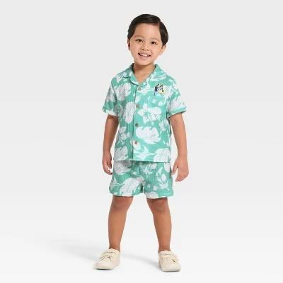 Bluey Toddler Gauze Shirt & Shorts Set