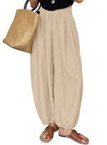 Women's Wide Leg Harem Pants