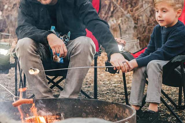 Fire Pit Extendable Marshmallow Sticks 10-Pack, Now $10 on Amazon card image