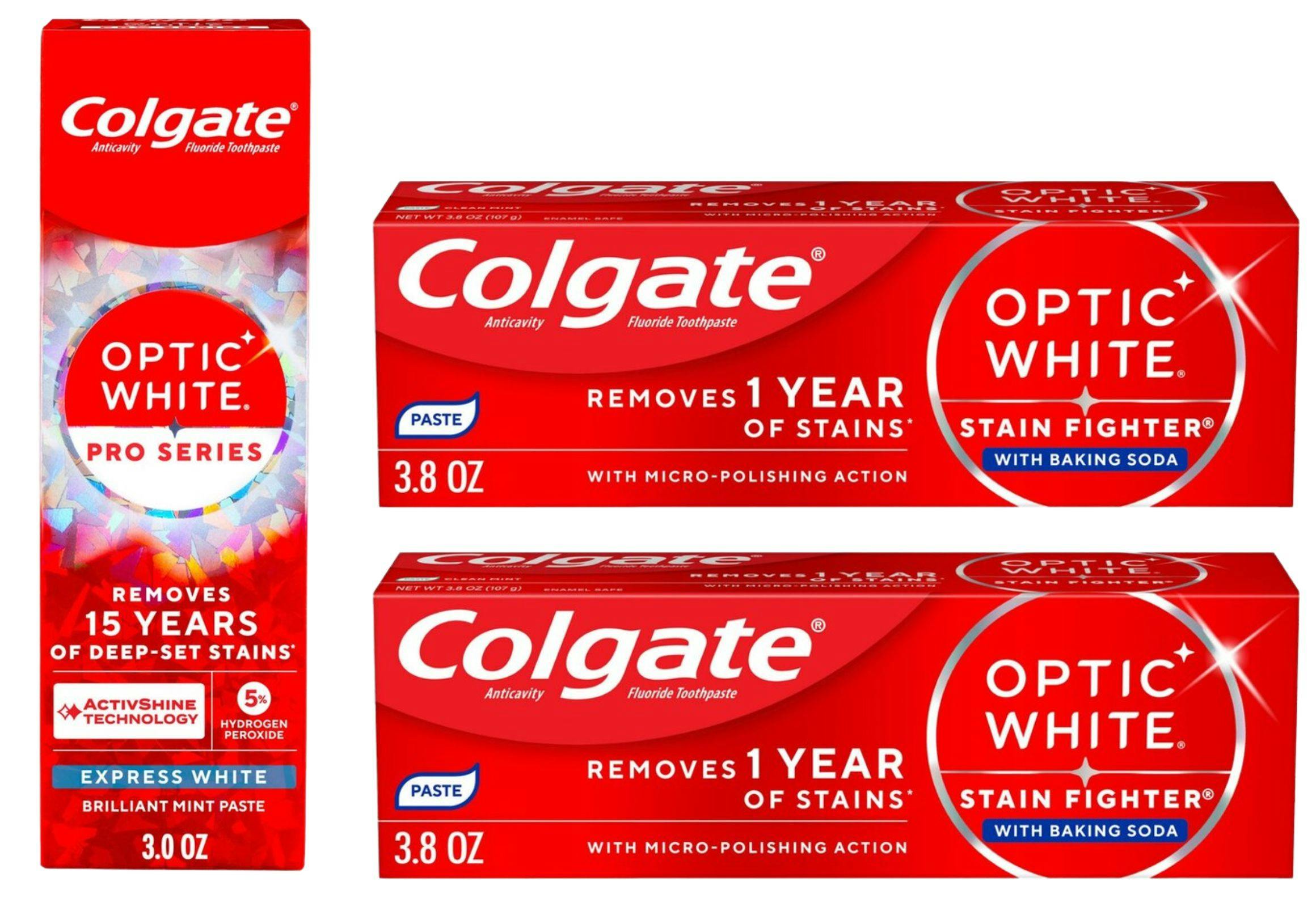 3 Colgate Toothpastes