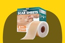Silicone Scar Sheets, Tape for Surgical Scars - 60" x 1.6" Roll - 1.5M, Med Grade Reusable Effective for Keloid, C-Section, Tummy Tuck, Acne