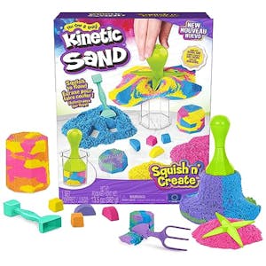 Kinetic Sand Squish N
’ Create Playset