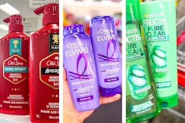 Best Shampoo Deals: $2 Old Spice at CVS, $2 L'Oreal at Walgreens, and More card image