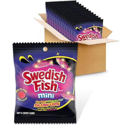 Swedish Fish Mini Glow Ups 12-Pack