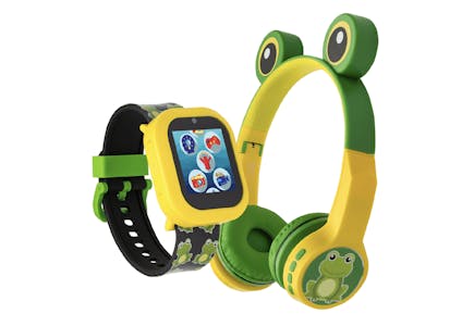 iTech Kids' Smartwatch and Headphones Bundle