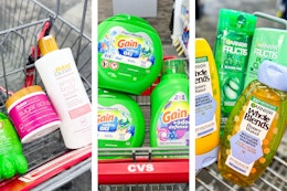 Top CVS Coupons This Week: Free Shampoo, $0.99 Body Wash, $4.50 Gain, More card image