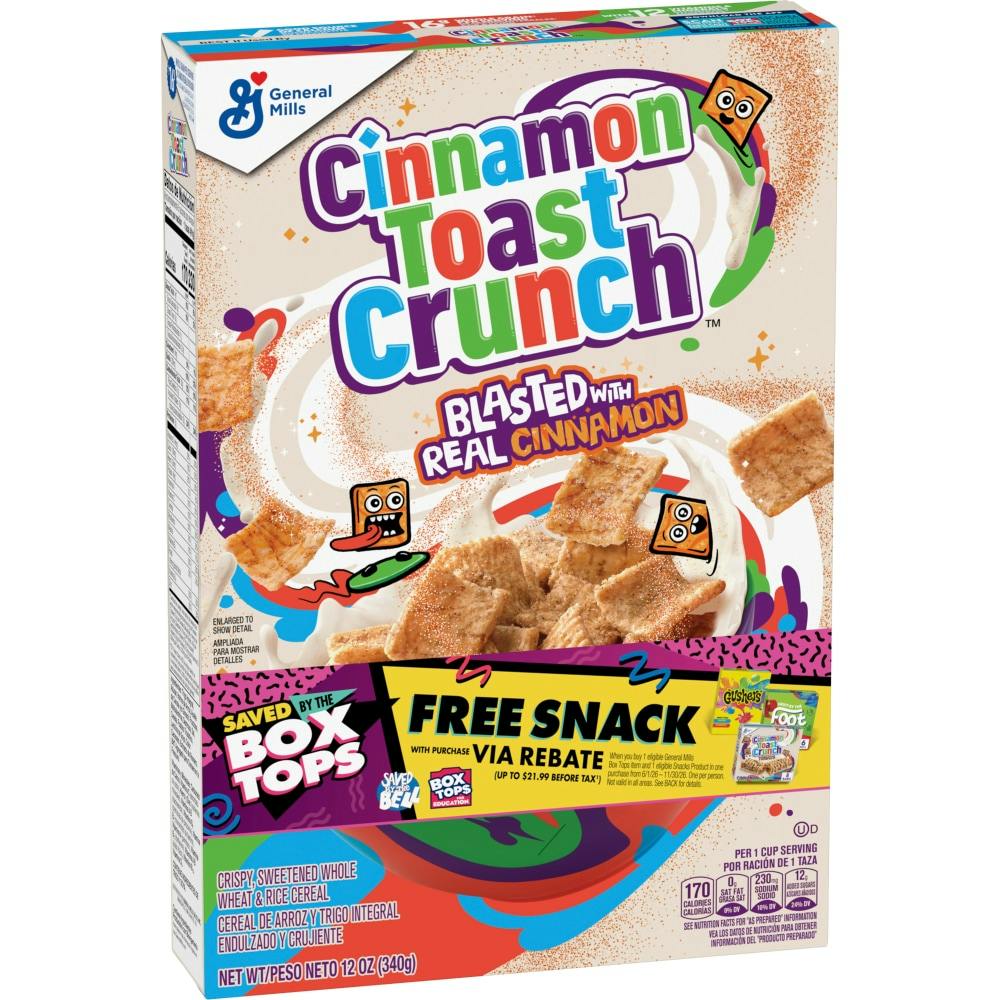 2 General Mills Cereal Boxes