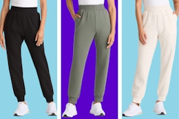 walmart athletic works womens joggers collage