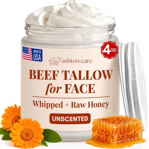 Whipped Beef Tallow and Honey Balm