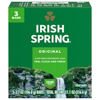 2 Irish Spring Soap Packs