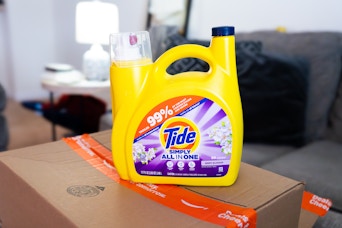 Tide simply on a prime box