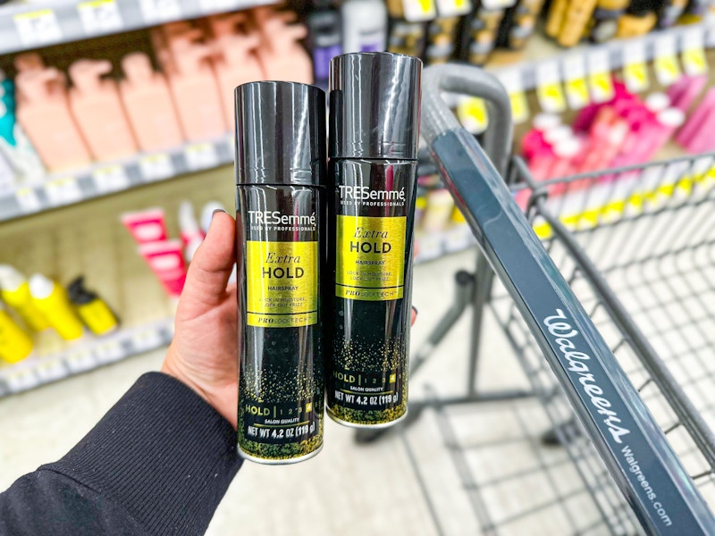 tresemme hairspray walgreens