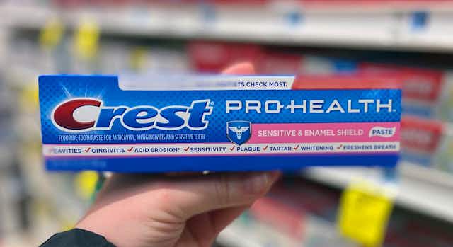 Even Better Deal on Crest Toothpaste at Walgreens — $2 Moneymaker card image