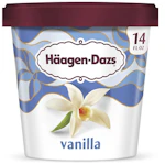 2 Haagen-Dazs Vanilla Ice Cream Tubs