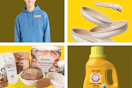 marvel hoodie, sourdough kit, Arm & Hammer laundry detergent, Ceramic Pan Set