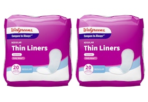 2 Walgreens Liner Packs