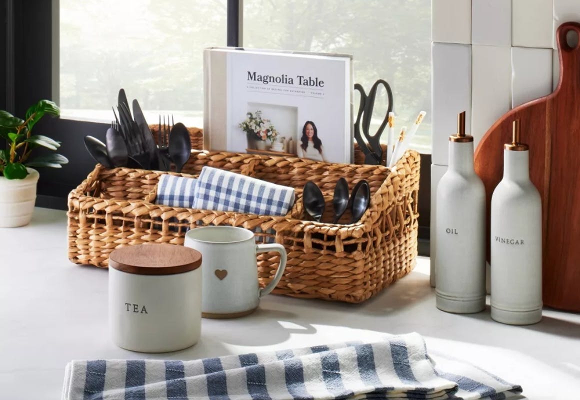 Magnolia Woven Caddy