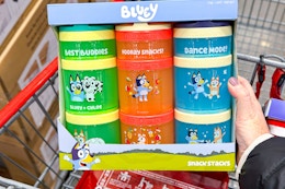 Whiskware Bluey and Paw Patrol Snack Stacks 3-Pack, Just $19.99 at Costco card image