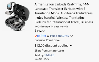 Amazon AI Translation Earbuds 2026 2
