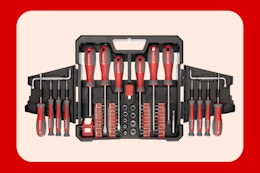 screwdriver set on KCL template