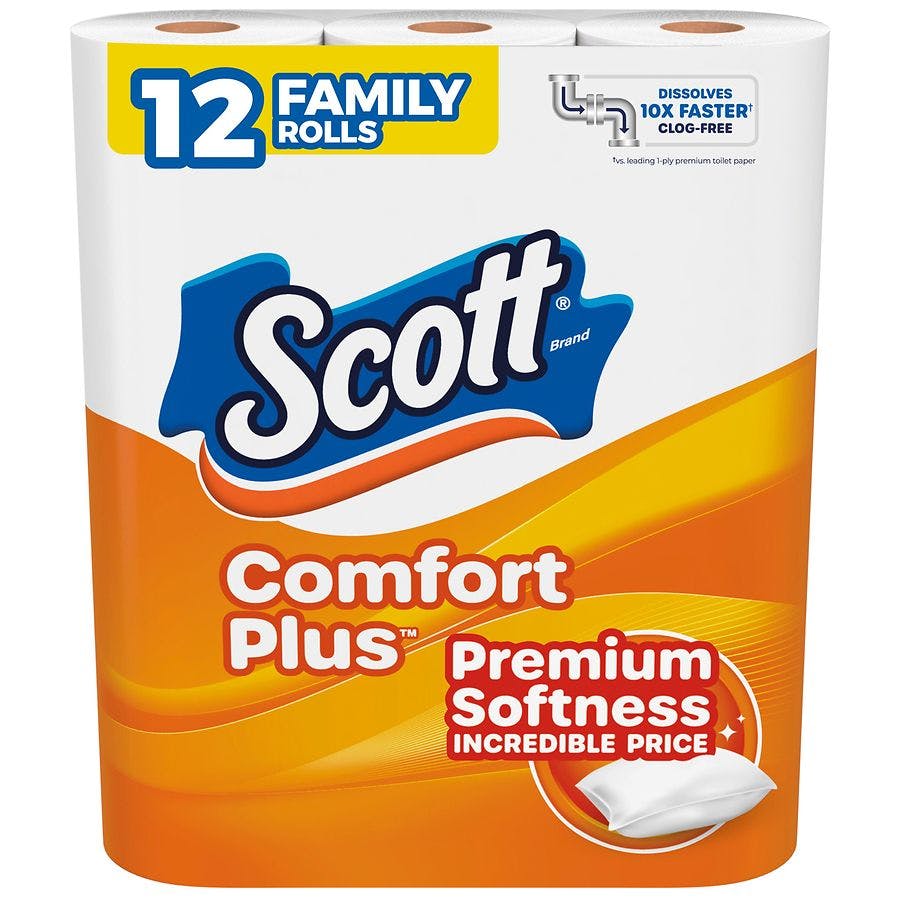 2 Scott Toilet Paper Packs