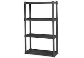 Sterilite 4-Shelf Storage Unit