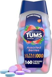 2 Tums Antacid Tablet Bottles