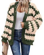 KIRUNDO Women's Chunky Cardigan